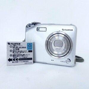 FUJIFILM フジフイルム FinePix V10 シルバー デジタルカメラ コンデジ 簡易動作OK USED /2403C