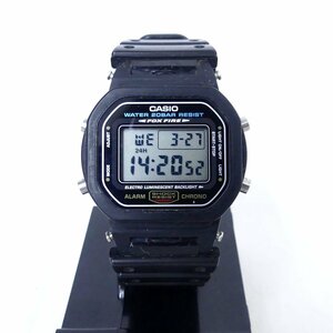 CASIO カシオ G-SHOCK Gショック DW-5600E ブラック デジタル 腕時計 動作品 USED /2403C