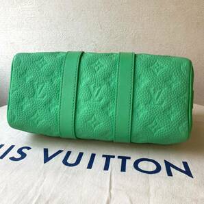 1円 LOUIS VUITTON キーポル バンドリエール25 グリーン ヴィトン ハンドバッグ ボストンバッグ ショルダーバッグ 2way 緑の画像6