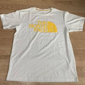 送料無料！美品！THE NONORTH FACE ノースフェイス　半袖Tシャツ　メンズXL ホワイト