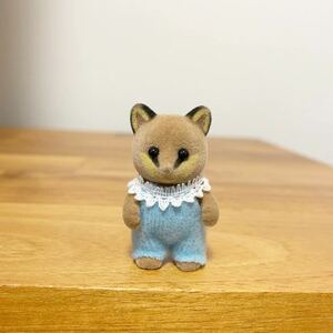 海外 シルバニアファミリー キツネ 狐 赤ちゃん 希少 廃盤 シルバニア baby sylvanian families Flair社 エポック社 FOX fox EPOCH 