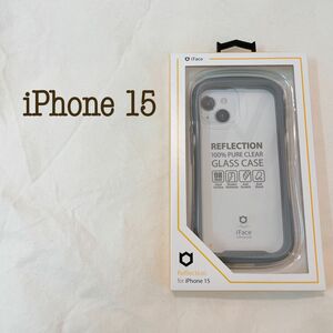 iFace REFLECTION iPhone15 グレー