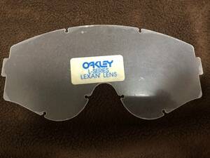 OAKLEY モトクロスゴーグル　Lシリーズ　スペアシールド　当時物　80年代　クリア