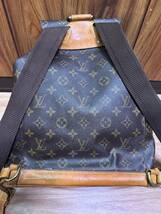 LOUIS VUITTON ルイヴィトン リュック モンスリGM M51135 モノグラム キャンバス ブラウン_画像10