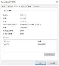 PATRIOT BLAST 2.5" SATA SSD 240GB 中古品_画像7