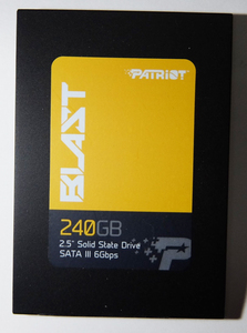 PATRIOT BLAST 2.5" SATA SSD 240GB secondhand goods 