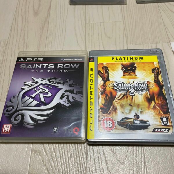 ps3 海外版 セインツロウ3 セインツロウ2 saints row 外国版 輸入版