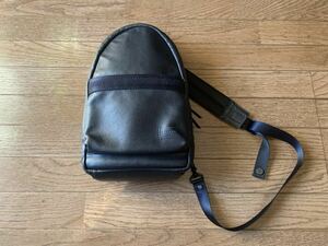  beautiful goods high class Porter ti light shoulder bag Yoshida bag PORTER one shoulder DELIGHT leather original leather made in Japan men's body bag 