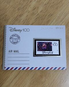 エポック社 EPOCH Disney100 ディズニー 100周年 切手 ラプンツェル メモラビリアスタンプカード