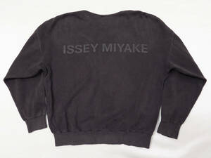 90s ISSEY MIYAKE MEN BACK LOGO SWEAT SHIRT VINTAGE イッセイミヤケ メン バック ロゴ スウェット シャツ ビンテージ