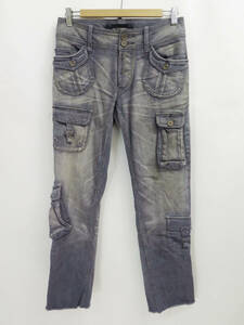 SHARE SPIRIT HOMME PARACHUTE CARGO DENIM PANTS シェアースピリット オム パラシュート カーゴ パンツ