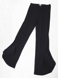 2009 ISSEY MIYAKE FETE 3D HEM FLARE PLEATED PANTS イッセイミヤケ フェット フレア プリーツ パンツ プリーツプリーズ