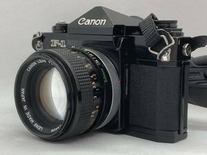 キヤノン Canon F-1 35mm フィルムカメラ + FD 50mm F1.4 S.S.C. レンズ #4251