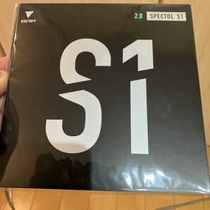 VICTAS 卓球 ラバー 表ソフト スペクトル S1 SPECTOL S1 ブラック 2.0