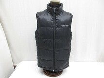 03Y011 【 中古品 】 DUNLOP MOTORSPORT ダンロップ ヒーター付きベスト ブラック 作業服 ベスト 黒　L 現状渡し_画像1