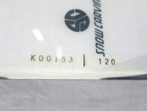 25WK008 スキー ・板 SNOW CARVING SCX 120cm・ビンディング TYROLIA SL4.5 中古 現状 売り切り_画像6