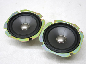 03K144 JVC speaker unit 4Ω [9.7 × 9.7cm] 2 point set present condition selling out 