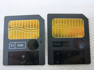 03K157 OLYMPUS オリンパス スマートメディア 8MB [2枚セット] テストOK 長期保管品 現状 売り切り