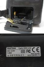 03K026 Ricoh リコー デジタルカメラ [Caplio 500G Wide] 本体のみ 通電OK イタミ多数 保証なし 現状 売り切り_画像10