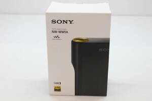 1円～★F16★ジャンク品★ ソニー ウォークマン NW-WM1A ブラック 128GB SONY DEMO機 充電不可 展示 デモ機 現状品