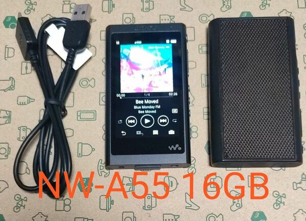 SONY ウォークマン Aシリーズ NW-A55 16GB ソニー WALKMAN ケース付 美品