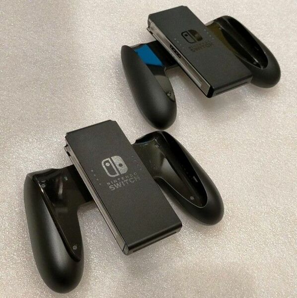 【極美品】2個セット　Joy-Conグリップ　純正品　ニンテンドースイッチ　Nintendo　Switch　ジョイコングリップ