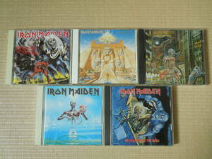 アイアンメイデン　IRON MAIDEN 国内盤CD 5枚セット