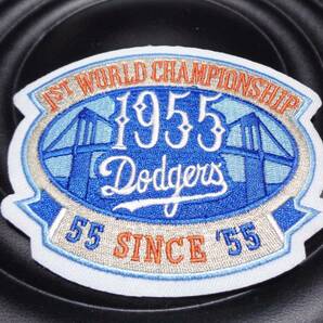 1955青橋LA◆激渋MLBロサンゼルス・ドジャース優勝記念Los Angeles Dodgers野球 アメリカ ベースボール刺繍ワッペン激渋◆メジャーリーグの画像3