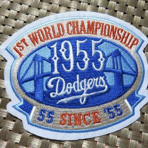 1955青橋LA◆激渋MLBロサンゼルス・ドジャース優勝記念Los Angeles Dodgers野球 アメリカ ベースボール刺繍ワッペン激渋◆メジャーリーグの画像7