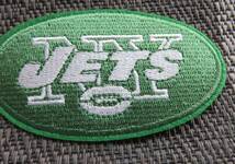 深緑◆新品NFLニューヨーク・ジェッツNew York Jets刺繍ワッペン楕円形☆アメフトUSアメリカンフットボール アメリカ サポーター■洋服DIY_画像8