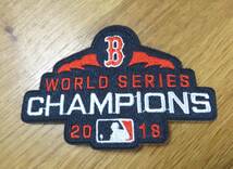 紺赤2018◆新品ワールドシリーズWorldSeriesチャンピオンズRedSoxレッドソックスMLB メジャーリーグ　野球ベースボールワッペン◆アメリカ_画像6