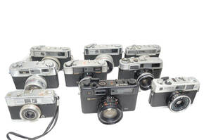 YASHICA LYNX MINISTER FC GT レンジファインダー など まとめ売り 色々 大量 ジャンク#000108