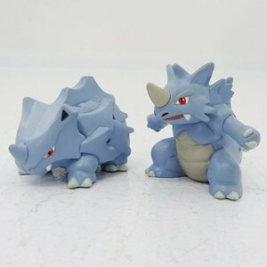 ★中古★トミー ポケモン モンスターコレクション サイドン サイホーン 2体セット(TOMY/モンコレ/レトロ/当時物/フィギュア)★【TY712】