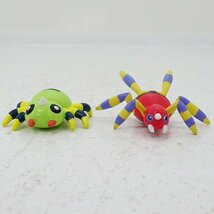 ★中古★トミー ポケモン モンスターコレクション イトマル アリアドス 2体セット(TOMY/モンコレ/レトロ/当時物/フィギュア)★【TY712】_画像2