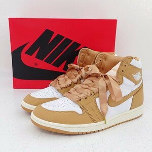 ★未使用★NIKE(ナイキ) WMNS AIR JORDAN 1 RETRO HI OG ウィメンズ エア ジョーダン スニーカー 28.5cm US11.5 FN6622-201★【AP126】