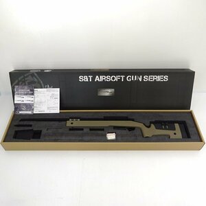 ★中古★【18歳未満購入不可】S&T M40A5 エアーコッキング ライフル DE エアガン (ミリタリー/サバゲー)★【TY737】