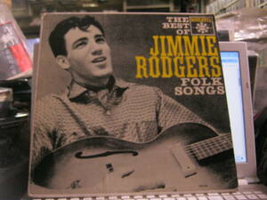 JIMMIE RODGERS ジミーロジャース / BEST OF ... FOLK SONGS U.S.LP ROULETTE 