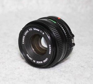 [is209]キャノン　レンズ FD 50mm f2　canon FD LENS 大口径　標準レンズ　単焦点 1:2