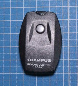 [is230]オリンパス　カメラ リモコン RC-200 OLYMPUS REMOTE CONTROL 作動OK レリーズ　ミュー　μ用　