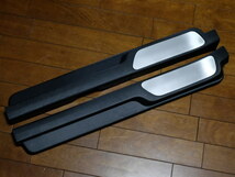 ダイハツ コペン LA400K アルミ製スカッフプレート タイプS 左右セット ヘアライン仕上げ DAIHATSU COPEN 2代目コペン_画像2