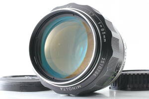 ★良品★ミノルタ MINOLTA MC ROKKOR-PF 85mm F1.7★単焦点 大口径レンズ #5004