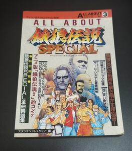 餓狼伝説SPECIAL ALL ABOUTシリーズ Vol.3 電波新聞社 /オールアバウト餓狼伝説スペシャル　マイコンBASICマガジン別冊マイコンベーシック