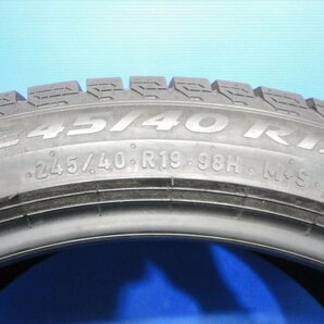 2022年製 8分山 2本セット ピレリ ★ ピレリ ICE ZERO 【245/40R19】 2本★PC0214 ベンツ BMWの画像6