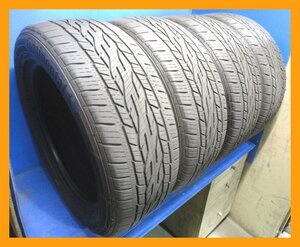 8-9分山 4本セット 高級 コンチネンタル ★ クロスコンタクト LX2 【225/55R18】 4本★PC0264 エルグランド