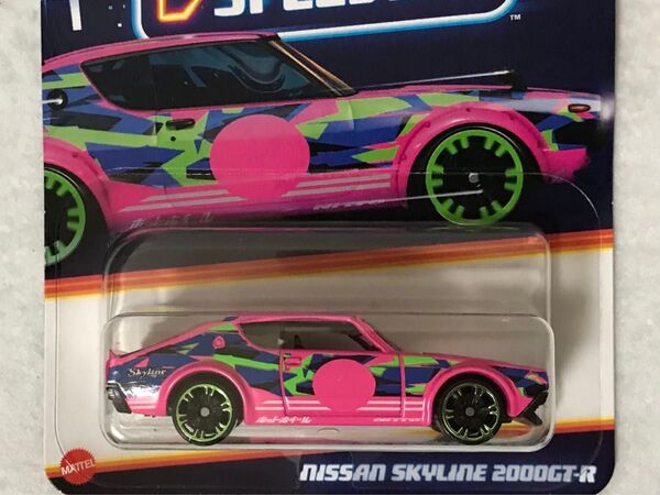 ホットウィール 日産 スカイライン 2000 GT-R HotWheels NISSAN SKYLINE ネオンスピーダーズ