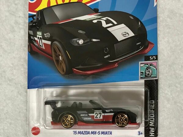 ホットウィール MAZDA MX-5 MIATA HotWheels マツダ ミアータ マツダロードスター GReddy 未開封