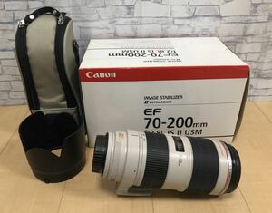 ★美品★完動品★　Canon Zoom Lens EF 70-200mm 1:2.8 L ISⅡ USM