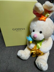 ☆【GODIVA】GUND☆ぬいぐるみ☆ダフォディル バニー☆2010☆USED【234】