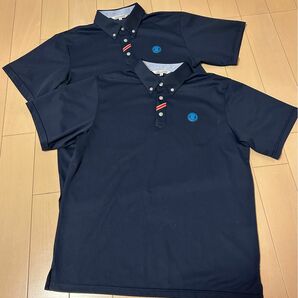 湘南工科大学附属高等学校　夏制服　ポロシャツ　2枚　Ｌサイズ 赤学年