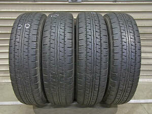 ★DUNLOP ダンロップ ENASAVE VAN 01 195/80R15 107/105L LT 2016年製 4本 5.5～6.5分山 [R2878]